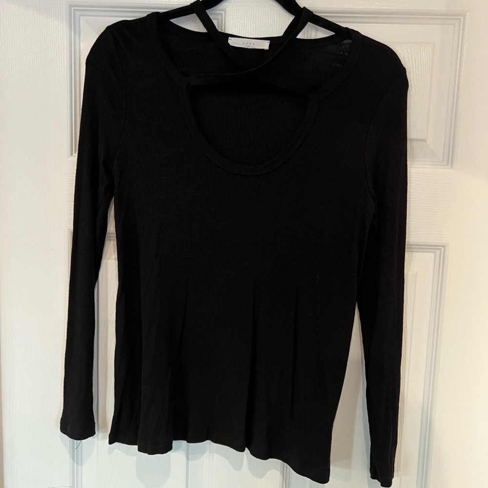 Long sleeve Lush top, comfy and cute!